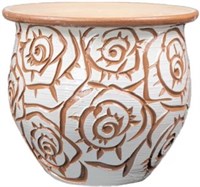 Горшок керамический 7л Букет роз арт.6026