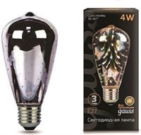 Лампа GAUSS LED Filament ST164 4W E27 Butterfly-3D 147802404