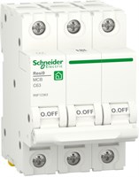 Автомат выкл-ль SCHNEIDER ELECTRIC RESI9 (AB) C 63A 3P 6000A R9F12363