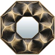 Зеркало QWERTY декоративное Руан бронза 25см D-10см 74043
