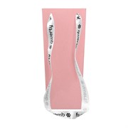 Пакет для цветов QWERTY Призма, высота 35см, розовый 74103