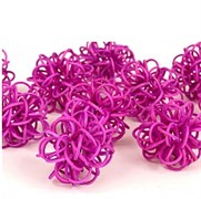 Ротанг шары-петельки фиолетовые набор 10 шт 2289764
