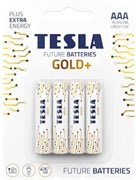 Батарейка TESLA AAA GOLD+(LR03/BLISTER FOIL 4PCS)1099137207