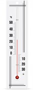 Термометр ВИКТЕР ПЛЮС Сувенир основание пластмасса П-3(комнатный)
