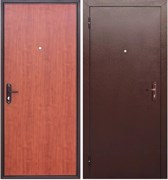 Дверь металлическая Стройгост 5 (860*2060L) Рустикальный дуб