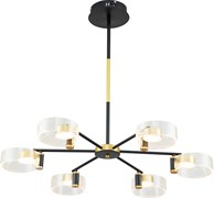 Светильник потолочный ESCADA 10226/6 LED*103W Gold/black