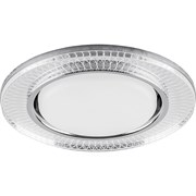 Светильник потолочный Feron встр.светод.подсв.20LED*2835 SMD 4000K 15W GX53 CD4038 проз.хр без лампы