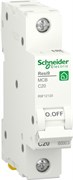 Автомат выкл-ль SCHNEIDER ELECTRIC RESI9 (AB) C 20A 1P 6000A R9F12120