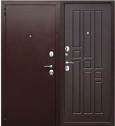 Дверь металлическая 8мм Гарда Венге (960мм) левая