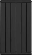 Радиатор отопительный алюминиевый TIPIDO 500/10 (черный матовый)