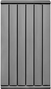 Радиатор отопительный алюминиевый TIPIDO 500/10 (серый антрацит)