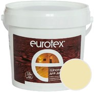 Шпатлевка РОГНЕДА Eurotex- для дерева, 1,5кг (сосна)