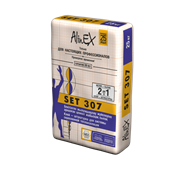Клей ALINEX плиточный СЭТ-307 25кг для приклеивания и оштукатуривания теплоизоляций