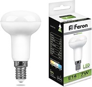 Лампа светодиодная Feron 7W 230V E14 4000K LB-450 25514