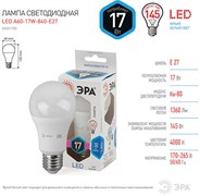 Лампа светодиодная ЭРА LED smd A60-17W-840-E27 1665