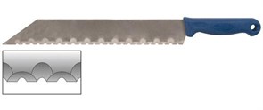 Нож FIT для резки теплоизоляционных плит,лезвие 340*50мм, нержавеющая сталь, пластиковая ручка 10637