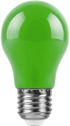Лампа светодиодная Feron LB-375 Шар A50 3W 230V E27 зеленая 25922
