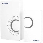 Звонок Feron электрический дверной (35 мелодии) белый, серый Е-373 23686