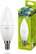 Лампа светодиодная ERGOLUX свеча LED-C35-9W-E14-4500K 13168