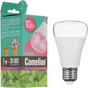 Лампа светодиодная CAMElLION LED10-PL/BIO/E27 для растений 10Вт 220В 13241