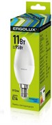 Лампа светодиодная ERGOLUX свеча LED-C35-11W-E14-4500K 13619