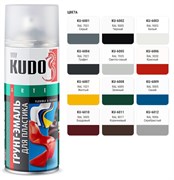 Грунт-эмаль KUDO для пластика 6001 серый