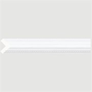 Багет интерьерный Ионики C45(1)/W27 Угол 45, цв. Белый мат/15