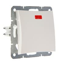 Выключатель WESSEN ДУЭТ WDE000113 скр.уст. 1-кл б/рамки (250В,10А) Выключатель WESSEN ДУЭТ WDE000113 скр.уст. 1-кл б/рамки (250В,10А)