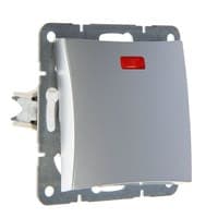 Выключатель WESSEN ДУЭТ WDE000313 скр.уст. 1- кл с индикатором б/ рамки (250В,10А) Выключатель WESSEN ДУЭТ WDE000313 скр.уст. 1- кл с индикатором б/ рамки (250В,10А)