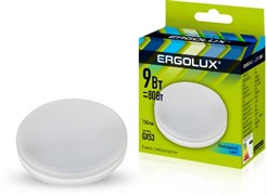 Лампа светодиодная ERGOLUX LED-GX53-9W-4500К 13515