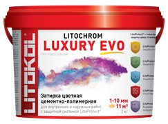 Затирка LITOCHROM LUXURY EVO LLE 115 светло-серый 2кг