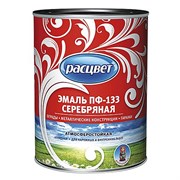 Эмаль РАСЦВЕТ ПФ-133 сереб. 0,8кг