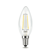 Лампа Gauss LED Filsment Candle E14 5W 4100K 103801205