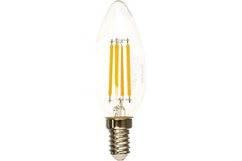 Лампа GAUSS LED Filsment Candle E14 5W 2700K 103801105