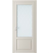 Полотно дверное ДГ мод 30 2000*600 цвет24 светло серый софт стекло ромб