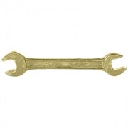 Ключ СИБРТЕХ рожковый 12*13мм желтый цинк 14305
