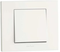 Выключатель OVIVO GRANO 1-й белый 400-010200-200