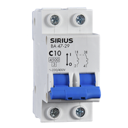 Автоматический выключатель SIRIUS ВА 47-29 2P 25А (С) 4,5 кА