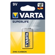 Батарейка VARTA Super E-Block 9V-6F22P (1шт) арт.0002-2022-101-411