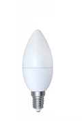 Лампа светодиодная ЗАРЯ пуля C35(С37) 8W E27 4200K(эконом)