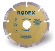 Диск алмазный RODEX с режущей кромкой 105мм dry RRA105