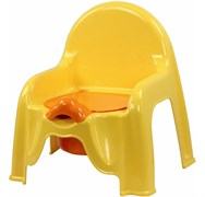 Горшок-стульчик светло-желтый М1328