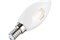 Лампа Gauss LED Filament Свеча 9W 610Lm E14 4100К milky 103201209 - фото 100155
