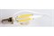 Лампа GAUSS LED Filament Свеча на ветру 5W E14 420 lm 4100K Golden 104801805 - фото 100247