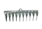Грабли витые 10-ти зубые эмаль б/ч САД-08.03 (10) - фото 100375