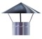 Зонт ЭРА крышный, серия RUG, для круглых воздуховодов, D125, оцинкованная сталь 125RUG - фото 107446