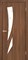 Полотно ОМИС дверное Фиеста КР 600*2000*34 ольха европейская - фото 108275