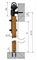 Комплект фурнитуры VALCOMP LINE REA 850-1050мм для раздвижных дверей RE20 213-451 - фото 108904