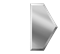 Плитка ДСТ зеркальная серебряная ПОЛУСОТА 100х173 мм. с фацетом СОЗС1(у) - фото 110807