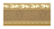Карниз Бленда с молдингом Ажур 68мм цвет 08 Песок (60м) - фото 120047